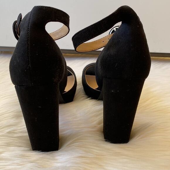 Block-Heel Platform Sun Stone Reeta Sandal Black 9.5 NEW!! - Picture 10 of 13